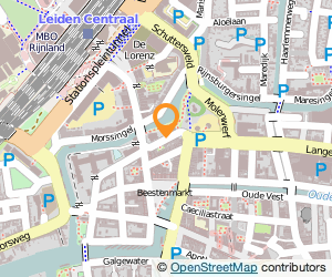 Bekijk kaart van Petit Restaurant De Valk  in Leiden