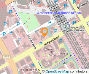Bekijk kaart van Staples Nederland Holding B.V. in Amsterdam Zuidoost