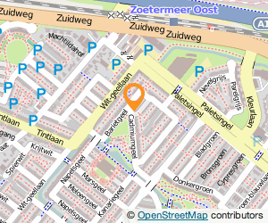 Bekijk kaart van Ipse de Bruggen Cadmiumgeel 10  in Zoetermeer