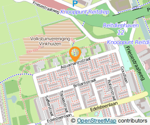 Bekijk kaart van Fietshuizen in Groningen