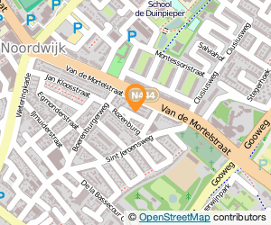 Bekijk kaart van Sticht. Vermogensbeheer Volle Evangelie Gem. Leiden e.o. in Noordwijk (Zuid-Holland)