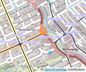 Bekijk kaart van Nationaal Italiaans Verkeersbureau in Amsterdam