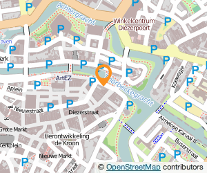 Bekijk kaart van Cowane B.V.  in Zwolle