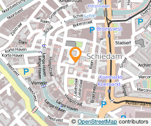 Bekijk kaart van Senioren Ontmoetingsruimte 't Centrum in Schiedam