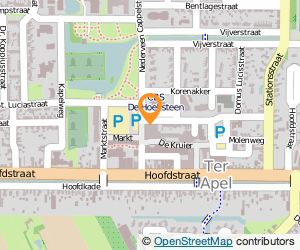 Bekijk kaart van Stuulen Supermarkt B.V.  in Ter Apel