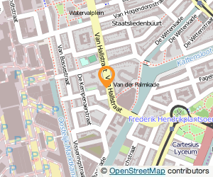 Bekijk kaart van Gezondheidscentrum Staatsliedenbuurt in Amsterdam