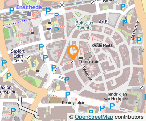 Bekijk kaart van Eetcafé Down Town in Enschede