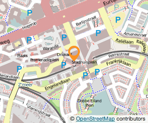 Bekijk kaart van Internet service Nederland in Zoetermeer