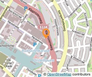 Bekijk kaart van Autobedrijf JH  in Amsterdam