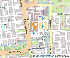 Bekijk kaart van Euroland in Haarlem
