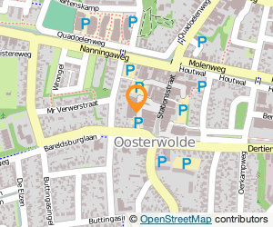 Bekijk kaart van Trekpleister in Oosterwolde (Friesland)