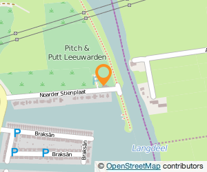 Bekijk kaart van Pitch & Putt Golf in Leeuwarden