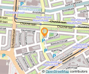 Bekijk kaart van Oggi Kappers  in Amsterdam