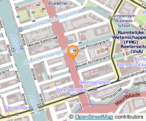 Bekijk kaart van DWI Werkplein Centrum, Oost  in Amsterdam