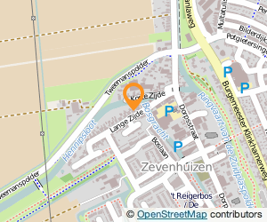 Bekijk kaart van Stukadoorsbedrijf M. van den Berg in Zevenhuizen (Zuid-Holland)