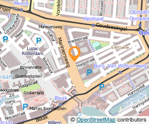 Bekijk kaart van Restaurant O'Pazzo B.V.  in Rotterdam