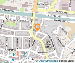 Bekijk kaart van Gemeentewerf in Rijnsburg