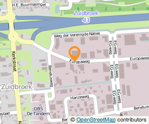 Bekijk kaart van Service Apotheek Oosterbroek in Zuidbroek