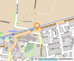 Bekijk kaart van Jan Stam Fietsverhuur  in Holten