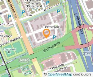 Bekijk kaart van Radac B.V.  in Delft