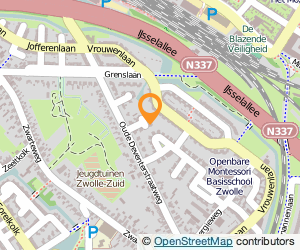 Bekijk kaart van 't Binnenbuitenhuys  in Zwolle