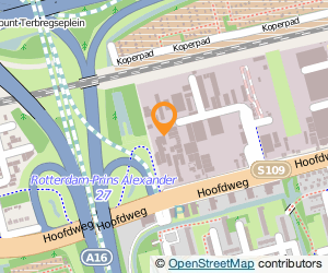 Bekijk kaart van Automobiel- en Autodemontagebedrijf Alexander in Rotterdam