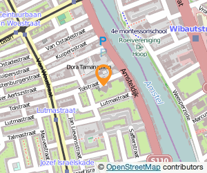 Bekijk kaart van OBA Cinétol  in Amsterdam