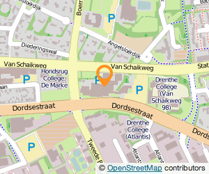 Bekijk kaart van Regionaal Opleidingen Centrum Drenthe College in Emmen