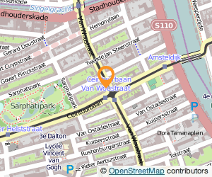 Bekijk kaart van Pieter Bas Kapsalons  in Amsterdam