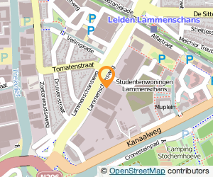 Bekijk kaart van Europcar Autoverhuur in Leiden