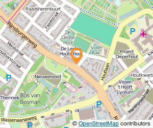 Bekijk kaart van Centrum BTR  in Leiden