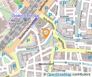 Bekijk kaart van Tandartsenpraktijk Rijnsburgersingel in Leiden
