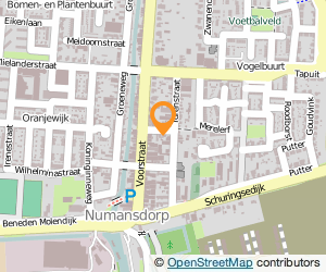 Bekijk kaart van Bike Totaal Van der Koog in Numansdorp