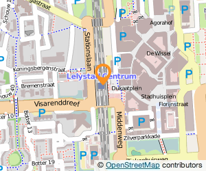 Bekijk kaart van Burger King in Lelystad