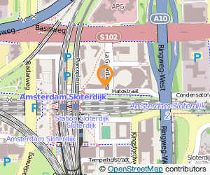 Bekijk kaart van Uitvoeringsinstituut werknemersverzekeringen in Amsterdam