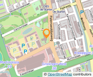 Bekijk kaart van WA van Lieflandschool, locatie Paterswoldseweg in Groningen