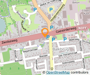 Bekijk kaart van Peters Snackcorner in Balkbrug