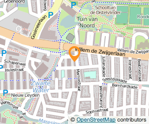 Bekijk kaart van H. Nagtegaal Stucadoorsbedrijf  in Leiden