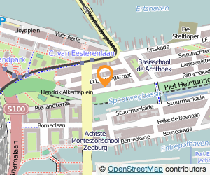 Bekijk kaart van Contact Creatie Coachingbureau in Amsterdam