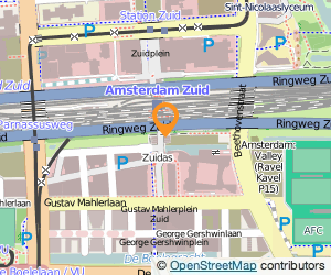 Bekijk kaart van Servex Hema in Amsterdam
