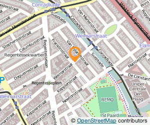 Bekijk kaart van Foppe Wiegersma Architectonische Vormgeving in Den Haag