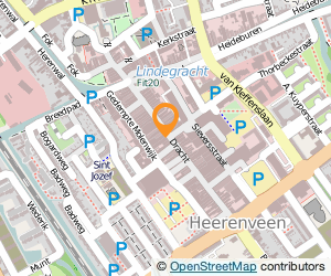 Bekijk kaart van WE in Heerenveen