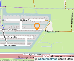 Bekijk kaart van Double FF Bilgaard  in Leeuwarden