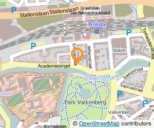 Bekijk kaart van Content Plus Makelaars  in Breda