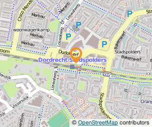 Bekijk kaart van Snackbar Oudelandshoek V.O.F.  in Dordrecht