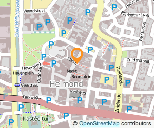 Bekijk kaart van V.O.F. restaurant de Waard  in Helmond