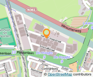 Bekijk kaart van Onderhoudsbedrijf. P. Hovinga  in Groningen