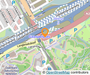 Bekijk kaart van Hotel Gaasperpark B.V.  in Amsterdam