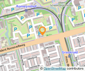 Bekijk kaart van Praktijk voor Fysiotherapie Teeuwisse in Rotterdam