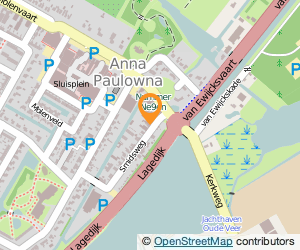Bekijk kaart van Café-Bar 't Ouwe Veer  in Anna Paulowna